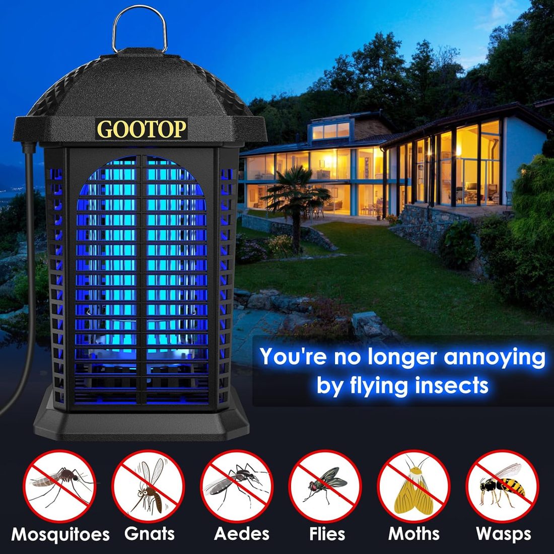 GOOTOP JY-02 Electric Mosquito Zapper photo 2