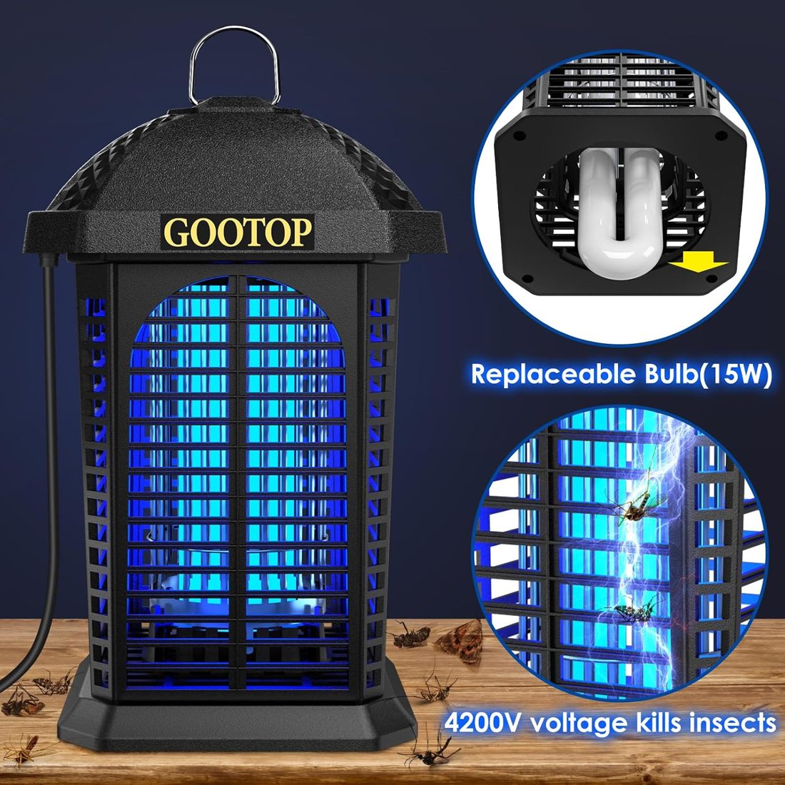 GOOTOP JY-02 Electric Mosquito Zapper photo 4